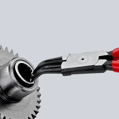 Szczypce do montażu pierścieni osadniczych wewnętrznych, Knipex