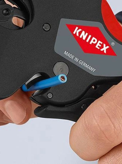 KNIPEX NexStrip® - niezastąpione narzędzie 3 w 1 dla elektryków