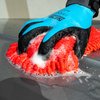 Lateksowe rękawice robocze ochronne odporne na wodę AquaProtect PRO rozmiar 8