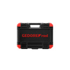 Zestaw długich nasadek 1/2", 14 elementów - nasadki sześciokątne 10-32 mm, długie, w plastikowym kufrze, GEDORE RED, R61003114