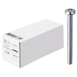 Śruby łeb walcowy DIN 7985 4.8 PH 3 M6x70mm 25szt E-NORMpro