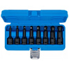Zestaw 8 udarowych nasadek z bitem, długość 75 mm, gniazdo sześciokątne z głowicą kulkową 6-19 mm, napęd 12,5 mm (1/2"), BGS 5488
