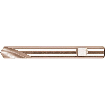 Nawiertak NC DIN1835 HSSCo5, kształt B 120°, chwyt cylindryczny 8,0mm FORMAT