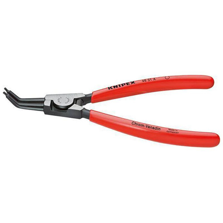 Szczypce do pierścieni osadczych sprężynujących zgięte pod kątem 45° Ø 3-10 mm KNIPEX 
46 31 A02