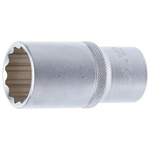 Głęboka dwunastokątna nasadka 28 mm; napęd 12,5 mm (1/2"), BGS 10689