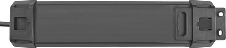 Listwa zasil.Premium, 4 gniaz.H05VV-F3G1,5 1,8m Brennenstuhl