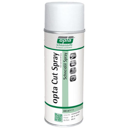 Olej do obróbki skrawaniem CUT w aerozolu 400 ml OPTA
