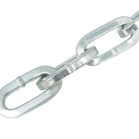 Stalowy łańcuch zabezpieczający z kwadratowymi ogniwami 1200 mm, Silverline 675170