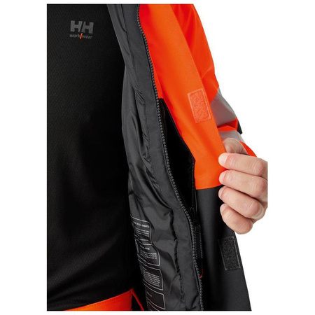 Kurtka zimowa ALNA ostrzegawczy pomarańcz/heban rozmiar S Helly Hansen