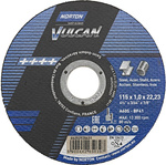 Tarcza tnąca Norton Vulcan stal/Inox prosta 115x1mm 22,23mm