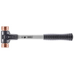 Młotek ślusarski Simplex z obuchami z miedzi ⌀ 30 mm trzonek z włókna szklanego, EH 3704 HALDER