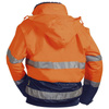 Kurtka ostrzegawcza Volker rozmiar 3XL pomarańczowy/granatowy