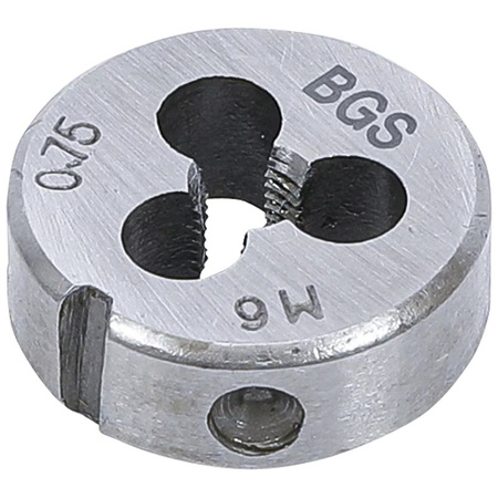 Narzynka do gwintów M6 x 0,75 x 25 mm, BGS 1900-M6X0.75-S