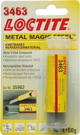 Klej epoksydowy Metal Magic Steel50g Loctite 3463