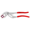 Szczypce do syfonów sanitarnych, muf i złączek z rękojeściami powlekanymi tworzywem sztucznym 250 mm KNIPEX 81 13 250