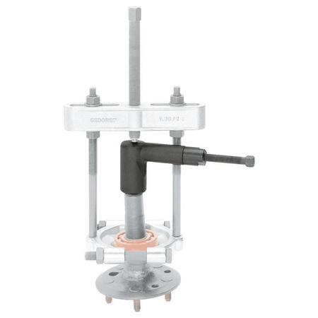 Hydrauliczna prasa zwiększająca siłę ściągacza 15 t, Gedore 1.55/2, 8024170