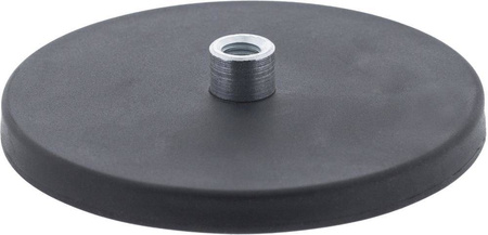 Magnes płaski 22m z tuleją M4/guma FORMAT