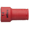 Końcówka wymienna klucza nasadowego 6-kątna 1/4" 14mm VDE Wiha
