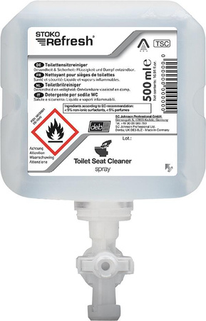 Środek do czyszczenia desek sedesowych STOKO Refresh-Spray (TSC) butelka 500 ml