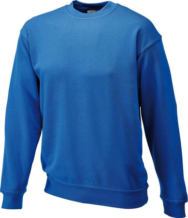 Bluza basic bez kaptura bawełniana L niebieska