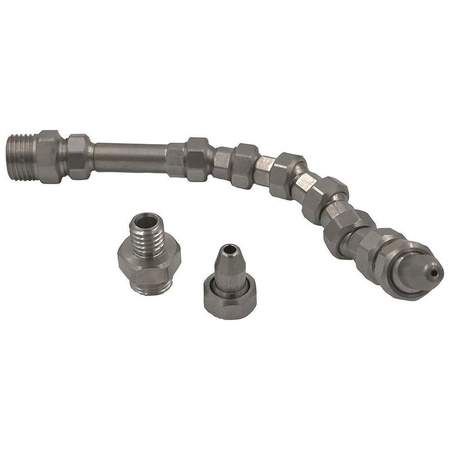 Wąż do chłodziwa, zestaw V2A 1/8" Typ 0 rozmiar przepustu 3,2mm długość całkowita 110mm