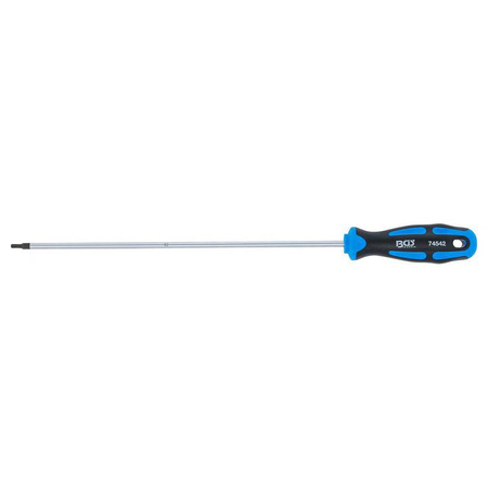 Wkrętak Torx T15 z długim trzpieniem 250 mm, BGS 74542