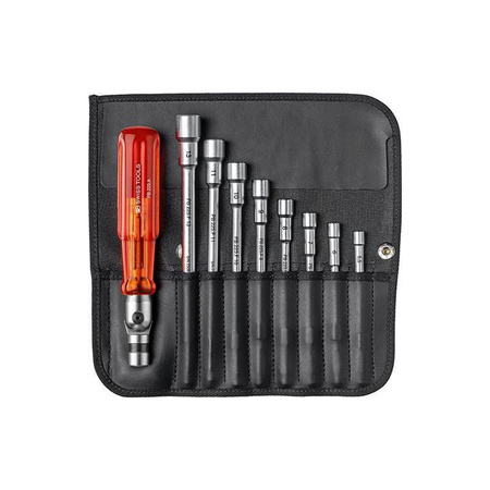 Zestaw trzpieni wymiennych Classic, 9-częściowy, składany uchwyt, PB 226 PB Swiss Tools