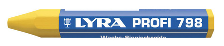LYRA profesjonalna kreda do znakowania 797 żółta