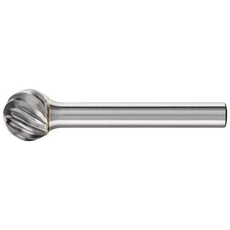 Frez trzpieniowy z węglika spiekanego, kulisty 0605, stal nierdzewna 6mm 6x5,4mm Pferd