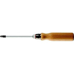 Wkrętak krzyżakowy Phillips PH2 x 100 mm z drewnianą rękojeścią FORTIS