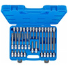 Zestaw 32 nasadek z bitem TORX TX20-70 12,5 mm (1/2") profil T (do Torx), BGS 5182