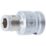 Adapter z kulką gniazdo czworokątne 10 mm (3/8"), napęd sześciokątny 6,3 mm (1/4"), BGS 8225