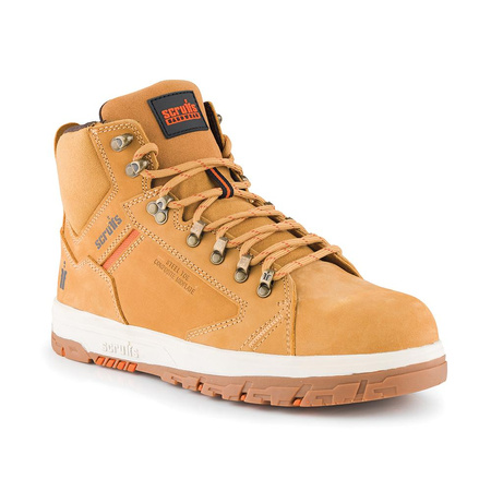 Buty ochronne Nevis, jasnobrązowe, Rozmiar 47 (12), Scruffs T55056
