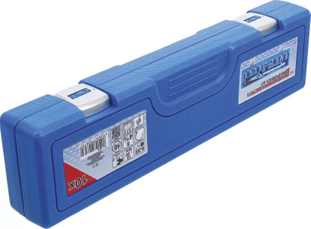 Klucz dynamometryczny z grzechotką 6,3 mm (1/4") 10-50 Nm i wymiennymi kluczami płaskimi, BGS 2813