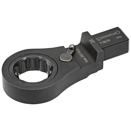 Wtykowy klucz oczkowy z grzechotką 19 mm, chwyt 14x18 mm, Stahlwille