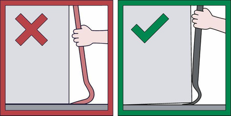 Gwoździownica 620mm owalna FORTIS
