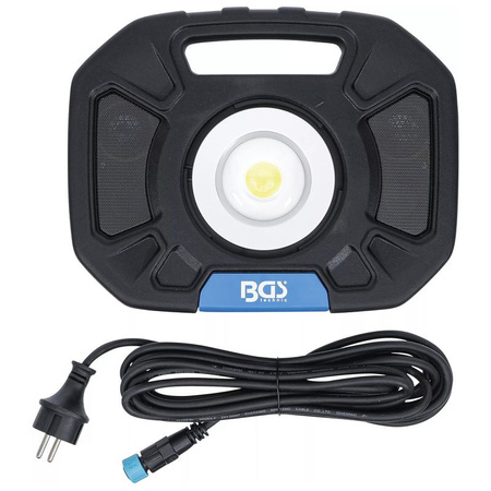 Reflektor roboczy COB-LED 40 W ze zintegrowanymi głośnikami, BGS 85332