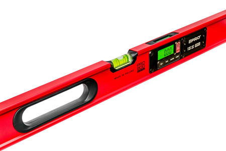 Poziomnica elektroniczna IP65 PRO900 DIGITAL 120 cm czerwona (z pokrowcem) E2100 PRO