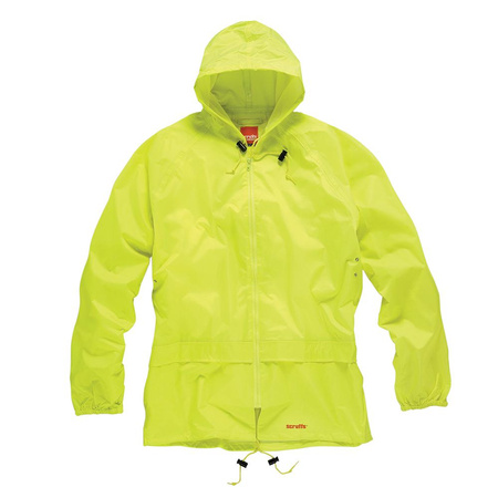 Kombinezon przeciwdeszczowy dwuczęściowy, żółty, Rozmiar XL, Scruffs T54556