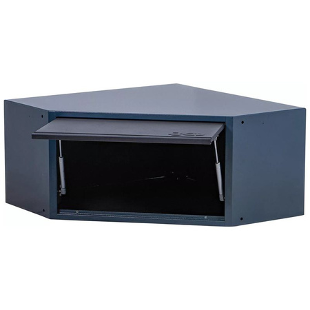 Szafka narożna warsztatowa wisząca, 1 klapa, BGS 80206