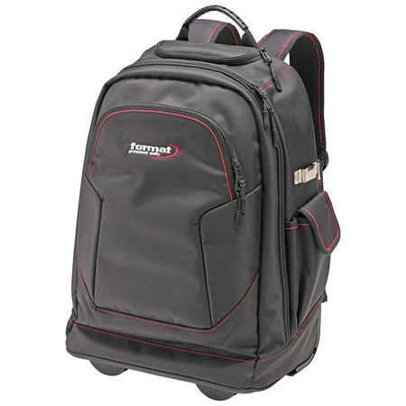 Plecak narzędziowy na kółkach 350 x 210 x 490 mm, 36 l, nylonowy, FORMAT