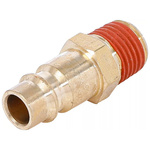 Złączka wtykowa 6,3 mm (1/4") gwint zewnętrzny, BGS 3222