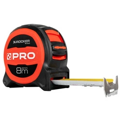 Miara, miarka zwijana, metrówka X-ROCKER 8m PRO