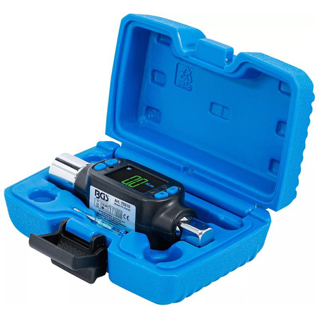 Cyfrowy adapter momentu dokręcenia 12,5 mm (1/2") 40 - 200 Nm, BGS 70210