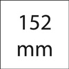 Bit płasko-krzyżowy Phillips-Recess PH2 x 152 mm ciągliwo-twardy 851/4" Z Wera