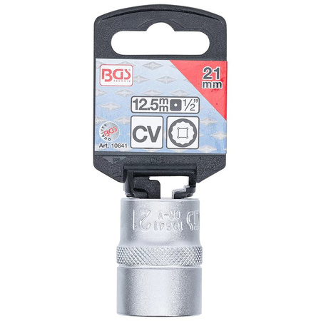 Dwunastokątna nasadka 21 mm; napęd 12,5 mm (1/2"), BGS 10641