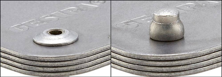 Nit 1-str.zam.CAP,al./VA, łeb płas.-okr. 4x12,5mm GESIPA