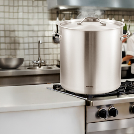 Garnek gastronomiczny ze stali nierdzewnej Ø45 cm, pojemność 71 l KINGHoff