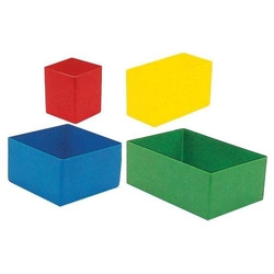 Pojemnik wkladany E 63/2 108x54x63 mm, zolty