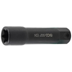 Długa nasadka klucza E24; napęd 22 mm, BGS 5246-E24